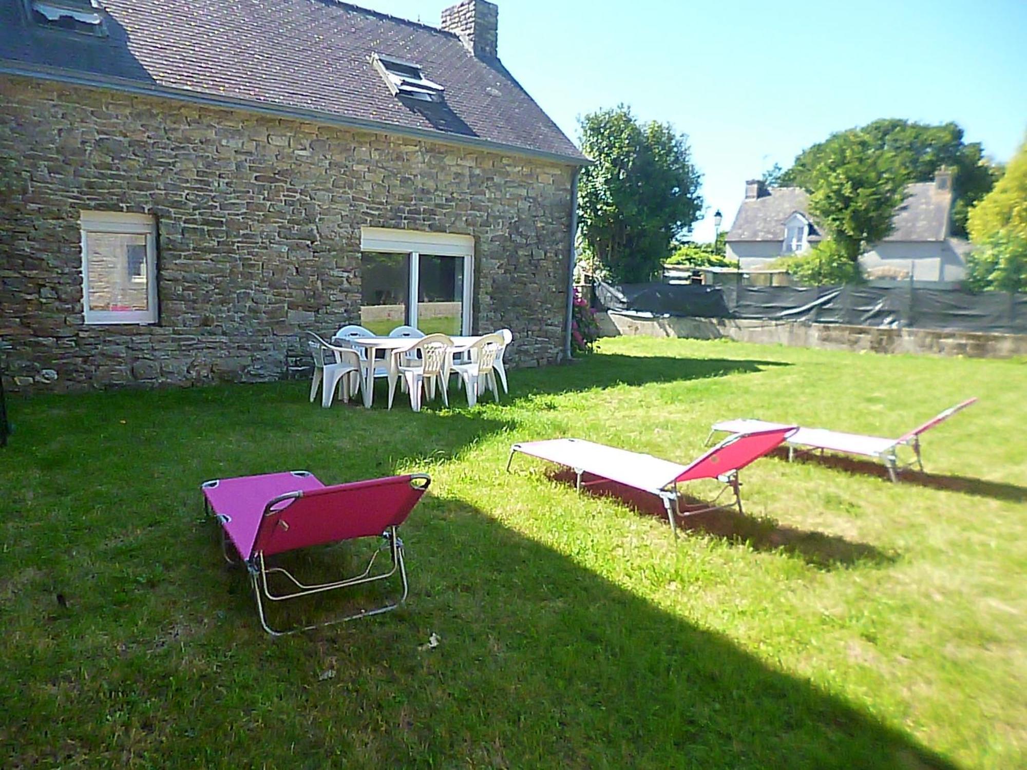 Gite Au Calme Centre Finistere Jardin Clos Trégourez Exterior photo